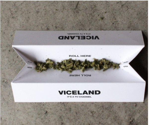 Viceland branded rolling tray